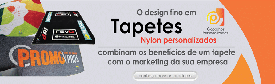 tapetes personalizados de nylon